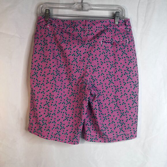 Lady Hagan Maximal Print Golf Athletic Short Size 6 Bermuda Sporty Activewear - Picture 2 of 9